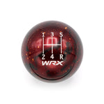 RED COSMIC SPACE - 5 SPEED WRX ENGRAVING - 5 SPEED WRX FITMENT