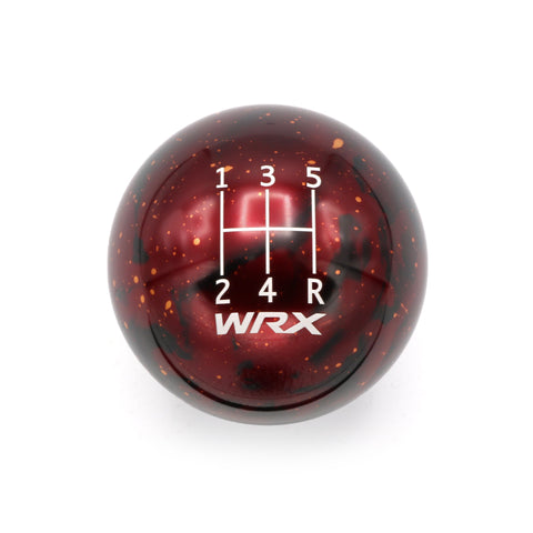 RED COSMIC SPACE - 5 SPEED WRX ENGRAVING - 5 SPEED WRX FITMENT