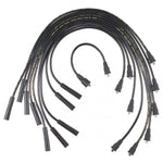 ACCEL Spark Plug Wires - 8mm SUPER STOCK SPIRAL CUST BK