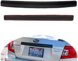 Rear Tailgate Trunk Lid Garnish Trim fit for Subaru WRX STI 2008-2014 I Impreza 2008-2011 Sedan I Real Dry Carbon I Exterior Lightweight Strong with UV-Resistant Clear Coating