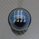 BLUE COSMIC SPACE - 6 SPEED VELOCITY ENGRAVING - HONDA FITMENT
