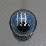 BLUE COSMIC SPACE - 6 SPEED VELOCITY ENGRAVING - HONDA FITMENT