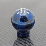 BLUE COSMIC SPACE - 6 SPEED VELOCITY ENGRAVING - HONDA FITMENT