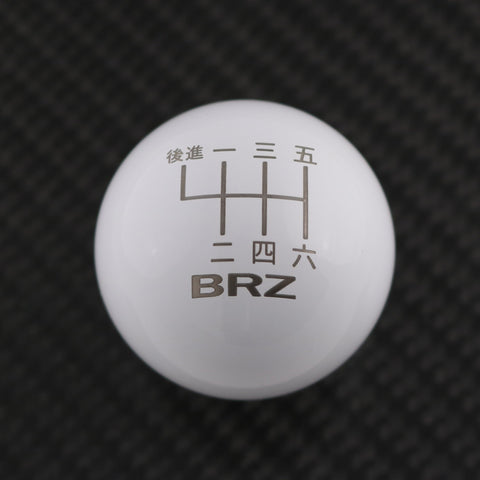 GLOSS WHITE WEIGHTED - 6 SPEED BRZ JAPANESE