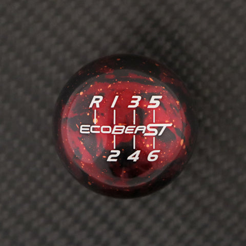 RED COSMIC SPACE - 6 SPEED ST ECOBEAST ENGRAVING - ST/RS FITMENT