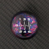 PURPLE COSMIC SPACE - 6 SPEED HEARTBEAT (REVERSE LEFT)
