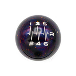PURPLE COSMIC SPACE - 6 SPEED HEARTBEAT ENGRAVING (REVERSE RIGHT) - MAZDA FITMENT