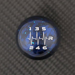 BLUE COSMIC SPACE - 6 SPEED HEARTBEAT ENGRAVING - INFINITI FITMENT