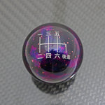 PURPLE COSMIC SPACE - 6 SPEED JAPANESE ENGRAVING - HONDA FITMENT