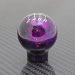 PURPLE COSMIC SPACE - 6 SPEED VELOCITY ENGRAVING (REVERSE RIGHT-DOWN) - MAZDA FITMENT