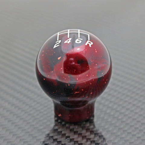 RED COSMIC SPACE - 6 SPEED VELOCITY ENGRAVING - INFINITI FITMENT