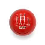 GLOSS RED WEIGHTED - 6 SPEED STI JAPANESE ENGRAVING - 6 SPEED STI FITMENT