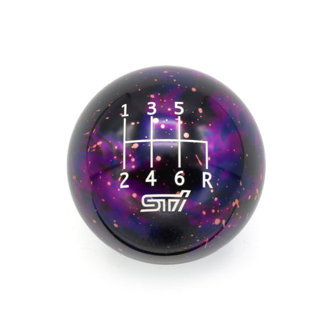 PURPLE COSMIC SPACE - 6 SPEED STI ENGRAVING - 6 SPEED STI FITMENT