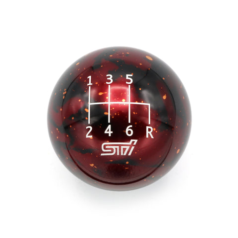 RED COSMIC SPACE - 6 SPEED STI ENGRAVING - 6 SPEED STI FITMENT