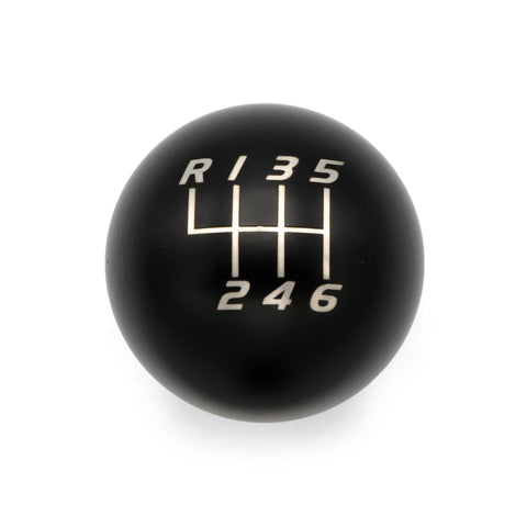 MATTE BLACK WEIGHTED - 6 SPEED VELOCITY ENGRAVING - AUDI/VW MANUAL FITMENT