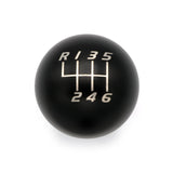 MATTE BLACK WEIGHTED - 6 SPEED VELOCITY (REVERSE LEFT-UP) - Toyota Corolla Manual '19+ (12x1.25mm)