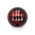 RED COSMIC SPACE - 6 SPEED VELOCITY ENGRAVING - HONDA FITMENT