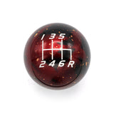 RED COSMIC SPACE - 6 SPEED VELOCITY ENGRAVING - HONDA FITMENT