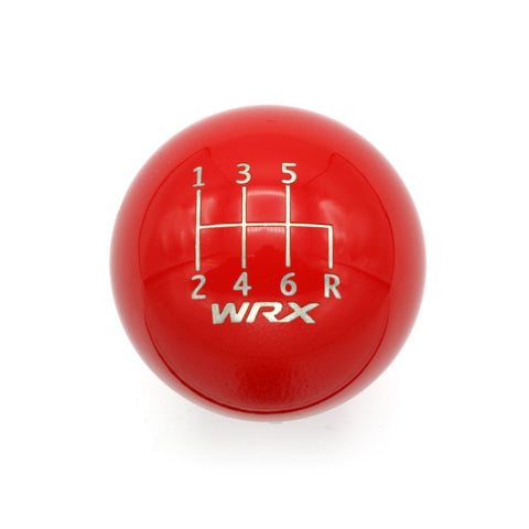 GLOSS RED WEIGHTED - 6 SPEED WRX ENGRAVING - 6 SPEED WRX FITMENT