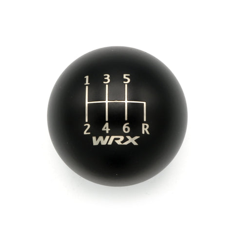 MATTE BLACK WEIGHTED - 6 SPEED WRX ENGRAVING - 6 SPEED WRX FITMENT