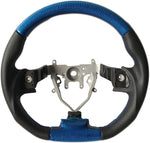 D-Shaped Steering Wheel for Subaru WRX STI 2008-2014 Models I Strong & Stylish I Easy to Install I Steering Wheel Replacement I Designed to Fit Perfectly I Size:350mm