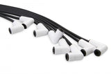 ACCEL Spark Plug Wire Set - Universal - 90 Deg White Ceramic Boots