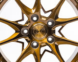 VR Forged D03-R Wheel Brushed Gold 18x9.5  45mm 5x120