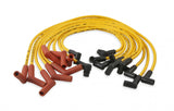 ACCEL Spark Plug Wire Set - 8mm - Custom with Graphite Core - Yellow with HEI Stock Style Boots