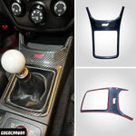 GOGOCARBON Shift Surround Cover Cap (Manual Transmission) Compatible for STI SUBARU 2008-2014 SEDAN Hatchback I 3K Real Dry Carbon Fiber with U-Resistant Clear Coating