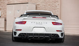 VR Aero Carbon Fiber Wing Lip Spoiler Porsche 991 Turbo | Turbo S