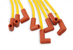 ACCEL Spark Plug Wire Set - 8mm - Yellow with HEI Stock Style Boots