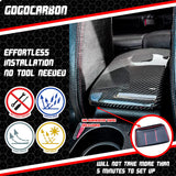 GOGOCARBON Center Console Armrest Storage Overlay Cover Panel for Subaru WRX 2008-2014 I Dry Carbon Fiber I Lightweight Strong with UV-Resistant Clear Coating I Perfect for an Aggressive Updated Look