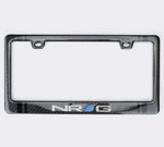 Carbon Fiber License Plate Poly Dipped Finish