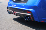 CS9735RDC2 - CHARGE SPEED 2015-2021 SUBARU WRX STI 4 DOORS SEDAN VA CARBON REAR DIFFUSER COWL FOR TYPE 2 REAR BUMPER