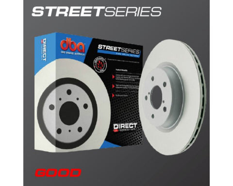 DBA Front Slotted Street Series Rotor Subaru WRX STi 2020-2021