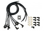 ACCEL Spark Plug Wire Set - Universal - 90 Deg Black Ceramic Boots