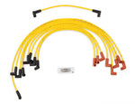 ACCEL Spark Plug Wire Set - 8mm - Yellow with HEI Stock Style Boots