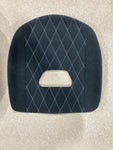 Tillett B5 seat pads set with silver diamond stitching