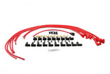 ACCEL Spark Plug Wire Set- 8mm - Super Stock Universal with Graphite Core - Red Wire with Red 90 Deg Boots