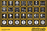 HALTECH CAN Keypad Label Set