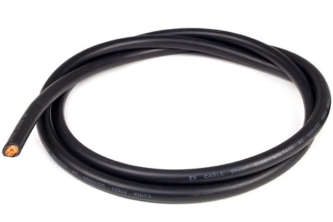 HALTECH 1 AWG Battery Cable (Black) Length: Sold per meter.