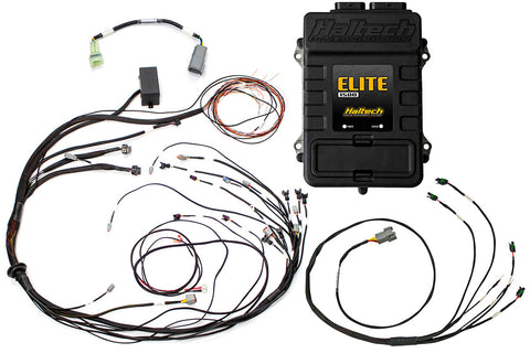 HALTECH Elite 1500 + Mazda 13B S4/5 CAS with IGN-1A Ignition Terminated Harness Kit Injector Connector: Bosch EV1