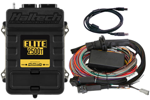 HALTECH Elite 2500 T + Premium Universal Wire-in Harness Kit Length: 2.5m (8')