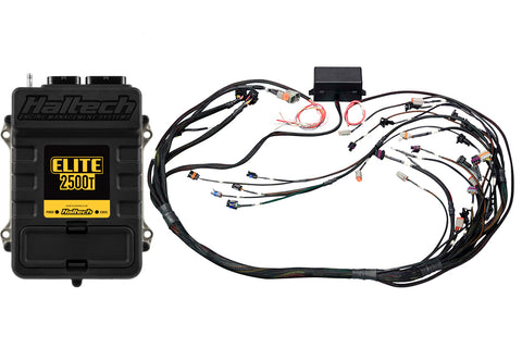 HALTECH Elite 2500 T + GM GEN III LS1 & LS6 non DBW Terminated Harness Kit Injector Connector: Bosch EV1 (as per factory)