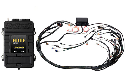 HALTECH Elite 2500 + GM GEN III LS1 & LS6 (DBW Retrofit Ready) Terminated Harness Kit Injector Connector: Bosch EV1 (as per factory)