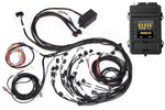 HALTECH Elite 2500T + Terminated Harness Kit For Ford Falcon BA/BF Barra 4.0L I6 Injector Connector: Factory Bosch EV1