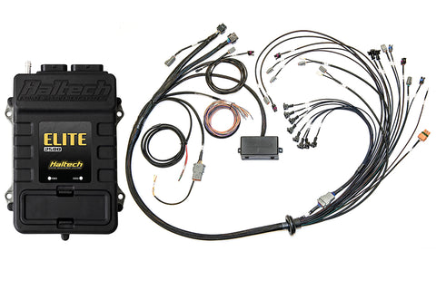 HALTECH Elite 2500 + V8 Small/Big Block GM, Ford & Chrysler Terminated Harness Kit Injector Connector: Bosch EV1