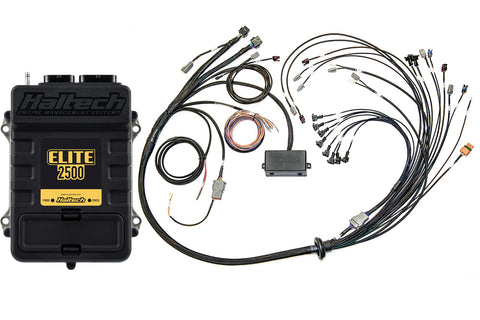 HALTECH Elite 2500 T + Toyota 2JZ IGN-1A Terminated Harness Kit Injector Connector: Bosch EV1