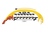 ACCEL Spark Plug Wire Set - 8mm - Yellow with Orange Straight Boots ACC-24040