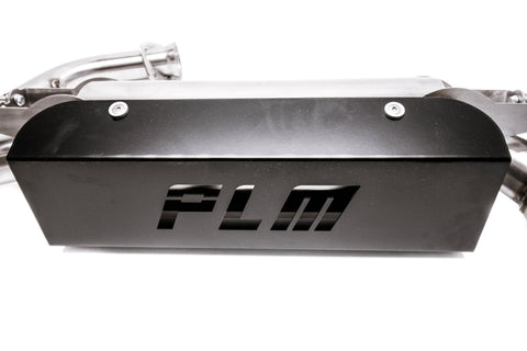 PLM Honda Talon Slip-On Exhaust With Heat Shield (Black)